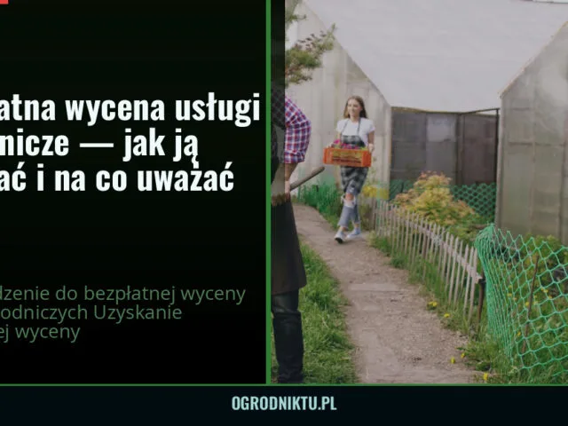 Bezpłatna wycena usługi ogrodnicze — jak ją uzyskać i na co uważać — ogrodniktu.pl