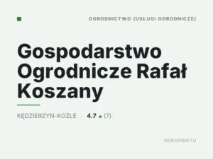 Gospodarstwo Ogrodnicze Rafał Koszany