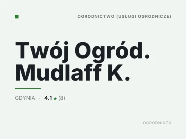Twój Ogród. Mudlaff K.