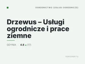 Drzewus – Usługi ogrodnicze i prace ziemne