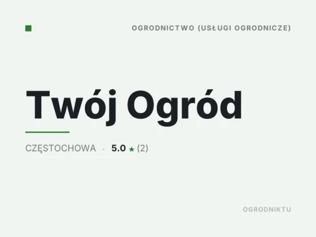 Twój Ogród