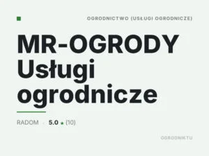 MR-OGRODY Usługi ogrodnicze