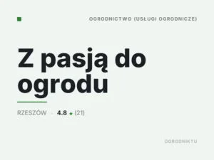 Z pasją do ogrodu