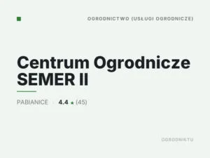 Centrum Ogrodnicze SEMER II