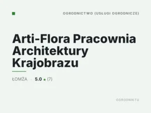 Arti-Flora Pracownia Architektury Krajobrazu