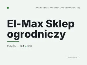 El-Max Sklep ogrodniczy