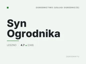 Syn Ogrodnika