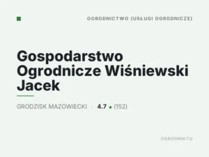 Gospodarstwo Ogrodnicze Wiśniewski Jacek