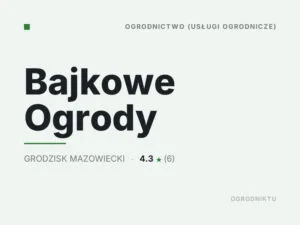 Bajkowe Ogrody