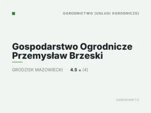 Gospodarstwo Ogrodnicze Przemysław Brzeski