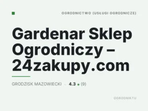 Gardenar Sklep Ogrodniczy – 24zakupy.com