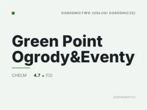 Green Point Ogrody&Eventy