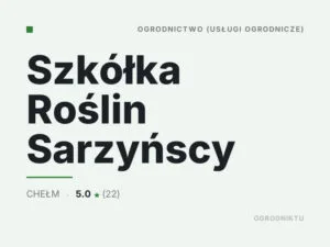 Szkółka Roślin Sarzyńscy