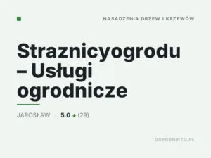 Straznicyogrodu – Usługi ogrodnicze