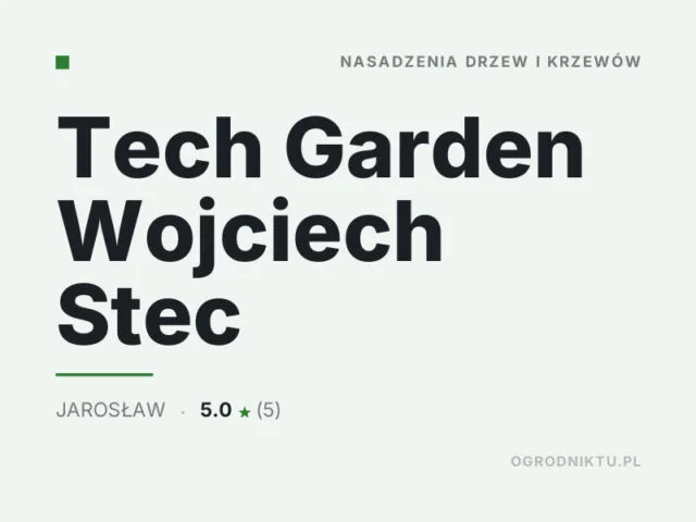 Tech Garden Wojciech Stec