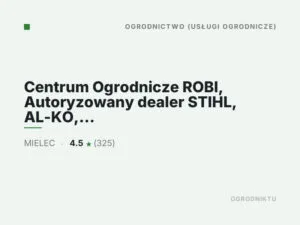 Centrum Ogrodnicze ROBI, Autoryzowany dealer STIHL, AL-KO, solo by AL-KO