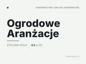 Ogrodowe Aranżacje