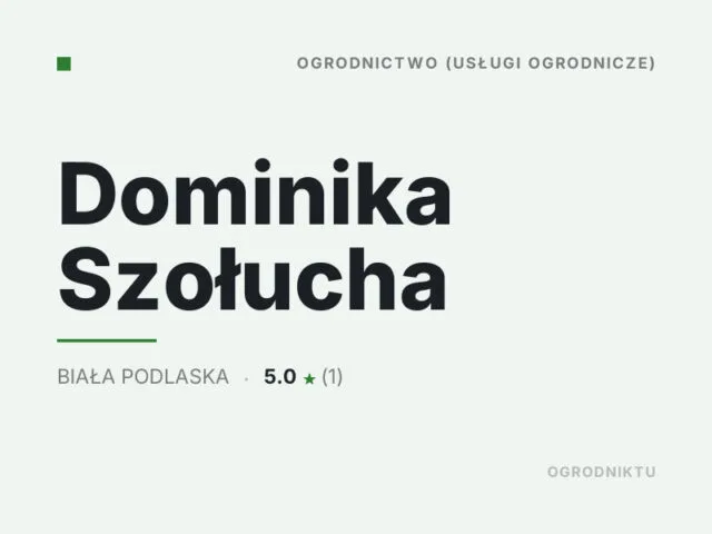 Dominika Szołucha