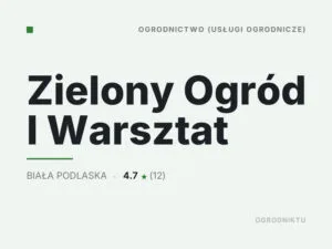 Zielony Ogród I Warsztat