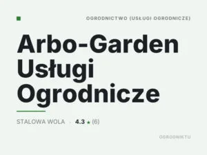 Arbo-Garden Usługi Ogrodnicze