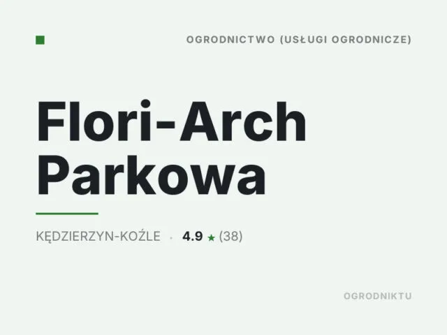 Flori-Arch Parkowa