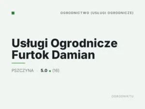 Usługi Ogrodnicze Furtok Damian