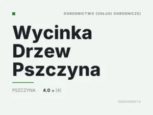 Wycinka Drzew Pszczyna