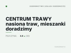 CENTRUM TRAWY nasiona traw, mieszanki doradzimy