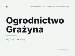 Ogrodnictwo Grażyna
