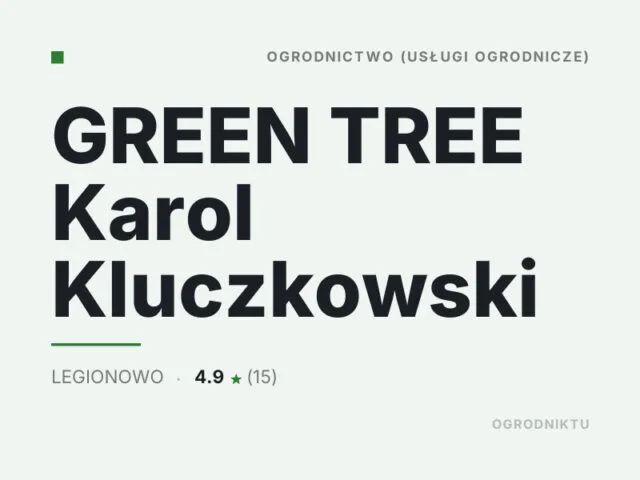 GREEN TREE Karol Kluczkowski