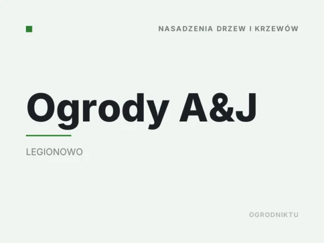 Ogrody A&J