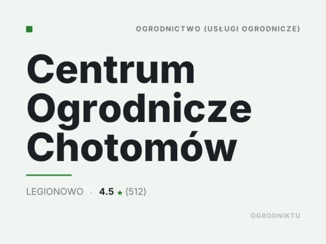 Centrum Ogrodnicze Chotomów