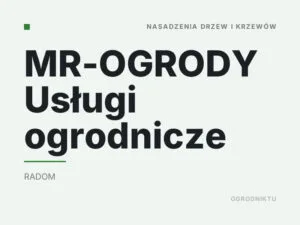 MR-OGRODY Usługi ogrodnicze