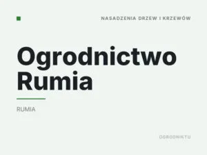 Ogrodnictwo Rumia
