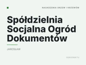 Spółdzielnia Socjalna Ogród Dokumentów