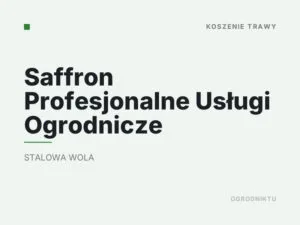 Saffron Profesjonalne Usługi Ogrodnicze